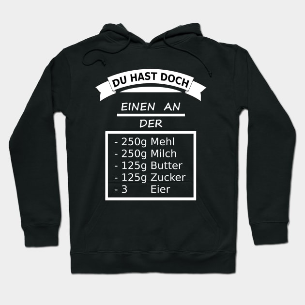 Waffel Lustig Spruch Backen Bäcker lustig Hoodie by FindYourFavouriteDesign